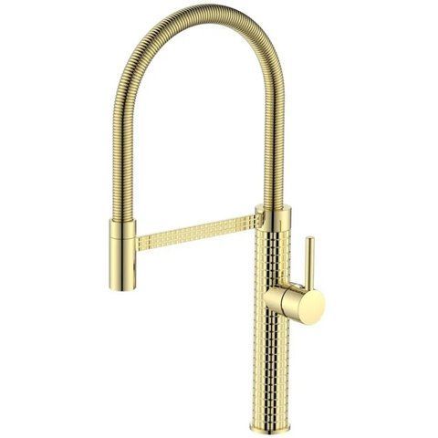 Змішувач для кухні Mixxus Premium Spark 017 GOLD (MI6972) MI6972 фото