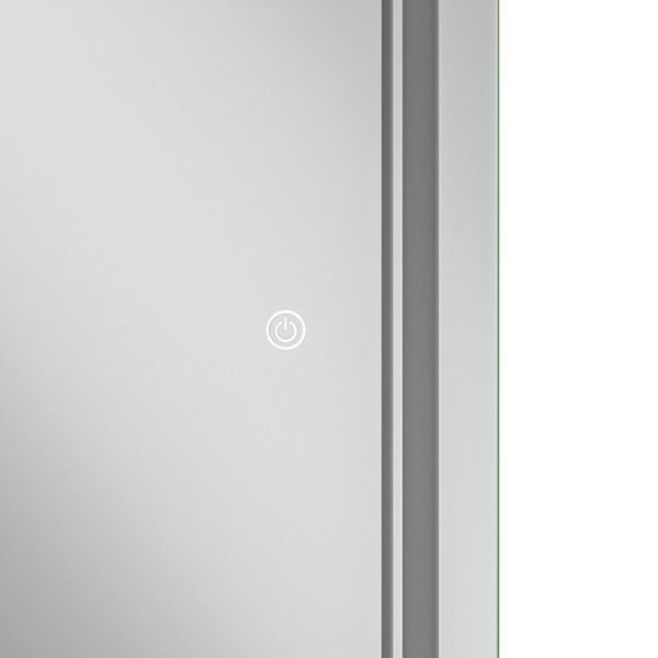 Дзеркало Mixxus Premium QUADRO MR20-90x70-Reverse з Led Touch, Anti-fog, димером, регулятором яскравості (MP6621) MP6621 фото