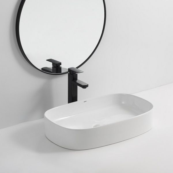 Раковина накладна Mixxus Premium BEVEL-0105 610х375х120mm (MP6524) MP6524 фото