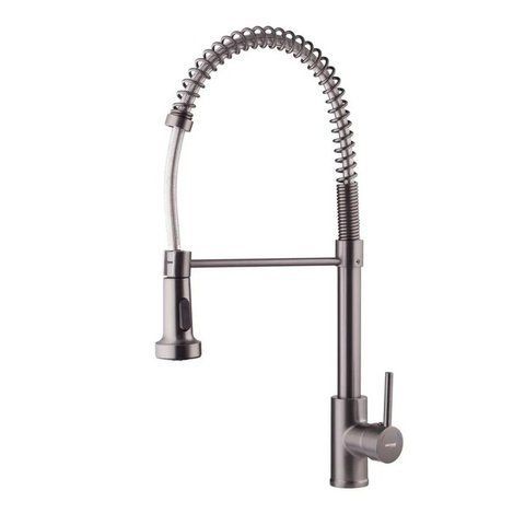 Змішувач для кухні з виливом пружина Mixxus Premium SPRING 017 GRAPHITE (MI6952) MI6952 фото