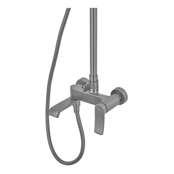 Душова колона зі змішувачем Mixxus Premium DALI 009-J Graphite (MI6760) MI6760 фото