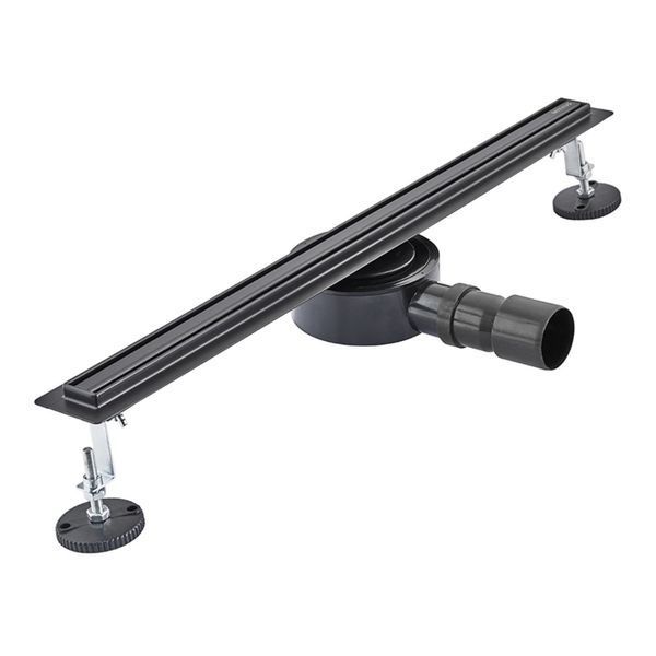 Душовий трап з нерж. сталі SUS304 Mixxus Drain-05-60-Slim Black (30x600 мм) (Чорний) (MI6169) MI6169 фото