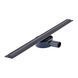 Душовий трап з нерж. сталі SUS304 Mixxus Drain-05-60-Slim Black (30x600 мм) (Чорний) (MI6169) MI6169 фото 1