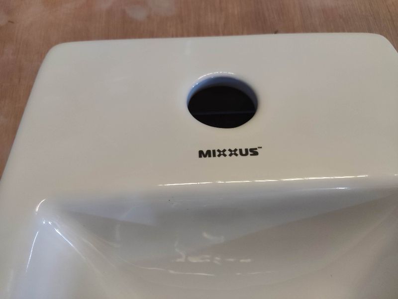 Раковина меблева Mixxus Premium QUADRO-1501 400х215х105mm з отвором під змішувач (MP6502) MP6502 фото
