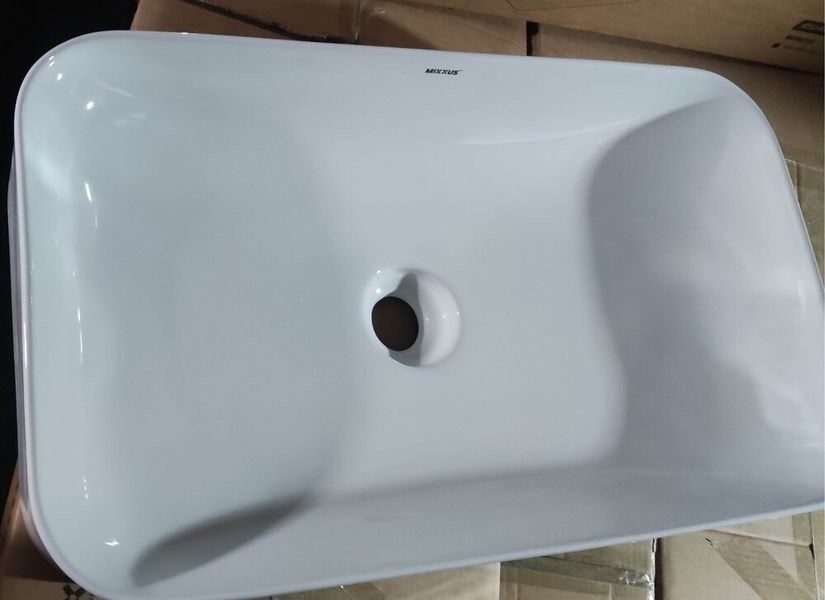 Раковина накладна Mixxus Premium QUADRO-0106 600х355х130mm (MP6523) MP6523 фото