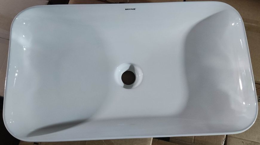 Раковина накладна Mixxus Premium QUADRO-0106 600х355х130mm (MP6523) MP6523 фото