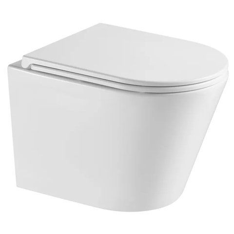 Унітаз підвісний Mixxus Premium Bevel-0301-T3 515x355x365mm, система змиву Tornado 3.0 (MP6472) MP6472 фото