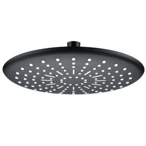 Лійка для душу стельова Mixxus SH-15-OH Black (230мм) (LE2783) LE2783 фото