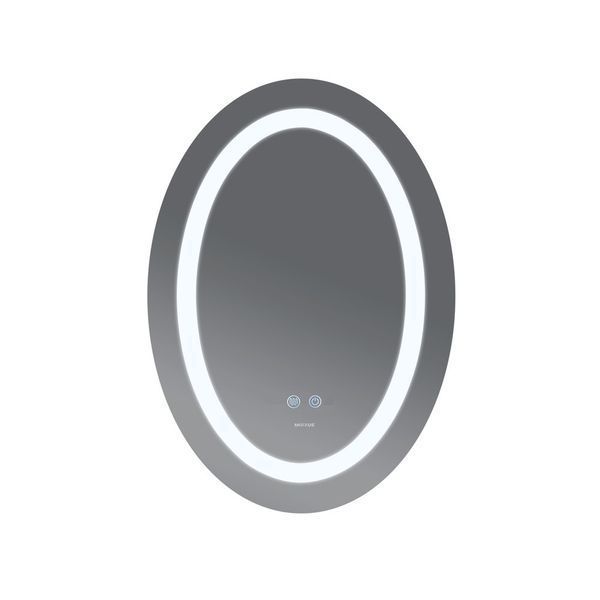Дзеркало Mixxus PLAIN MV03-50x70 з Led Touch, Anti-fog, димером, регулятором яскравості (MI6664) MI6664 фото