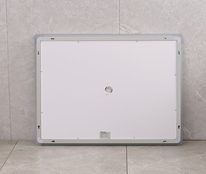 Дзеркало Mixxus STYLE MR03-90x70 з Led Touch, Anti-fog, димером, регулятором яскравості, годинником (MI6007) MI6007 фото