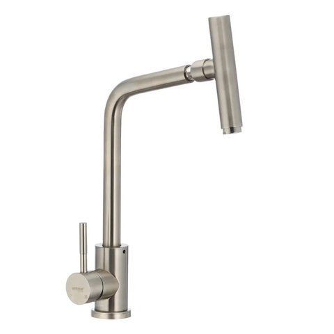 Кухонний змішувач з поворотним аератором MIXXUS SUS 017 (SS0009) SS0009 фото