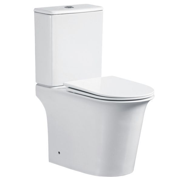 Унітаз-компакт Mixxus WAVE-0405-R 630х350х795mm, система змиву RIMLESS (MI6694) MI6694 фото
