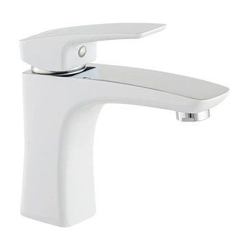 Змішувач для умивальника Mixxus Premium Patrick 001 гайка (White) (MI5853) MI5853 фото