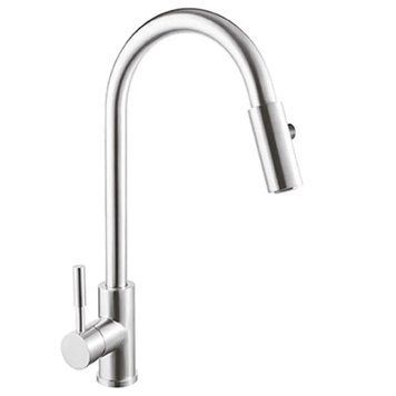 Кухонний змішувач з висувною лійкою Mixxus SUS 014-A (SS0022) SS0022 фото