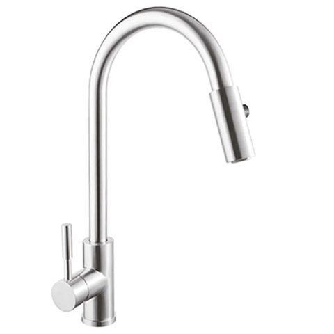 Кухонний змішувач з висувною лійкою Mixxus SUS 014-A (SS0022) SS0022 фото