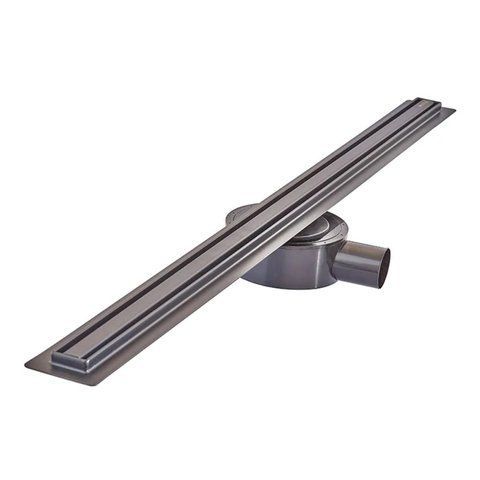 Душовий трап з нерж. сталі SUS304 Mixxus Drain-05-80-Slim Black (30x800мм) (Чорний) (MI6171) MI6171 фото