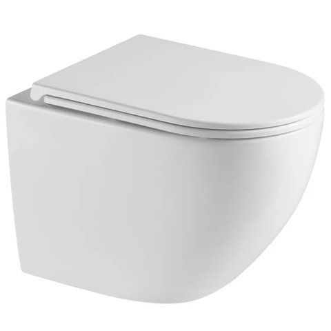 Унітаз підвісний Mixxus Premium Ellipse-0303-T3 520x365x360mm, система змиву Tornado 3.0 (MP6465) MP6465 фото