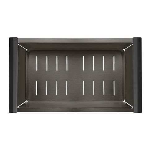 Сушарка для посуду Mixxus BAS-02 NANO-BLACK 440мм з нерж. сталі (колір графіт) (MX1949) MX1949 фото