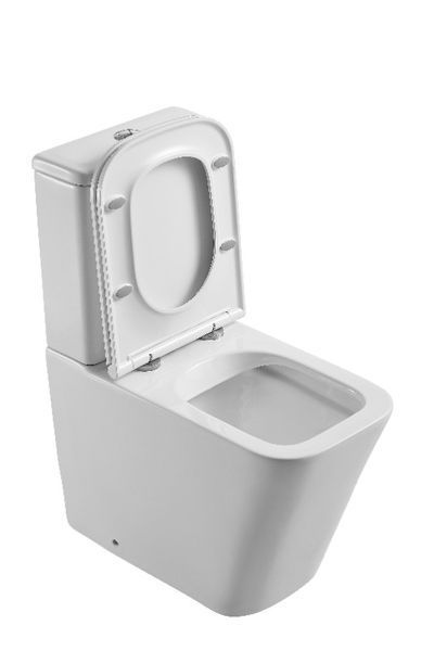 Унітаз-компакт Mixxus Premium Quadro-0401-R 610x365x825mm, система змиву RIMLESS (MP6457) MP6457 фото