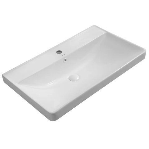 Раковина меблева MIXXUS PREMIUM STYLE-1503 800х480х190mm з отвором під змішувач та переливом (MP6500) MP6500 фото
