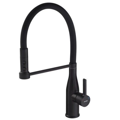 Змішувач для кухні Mixxus Premium Summer 017 BLACK REFL.BLACK (MI6961) MI6961 фото