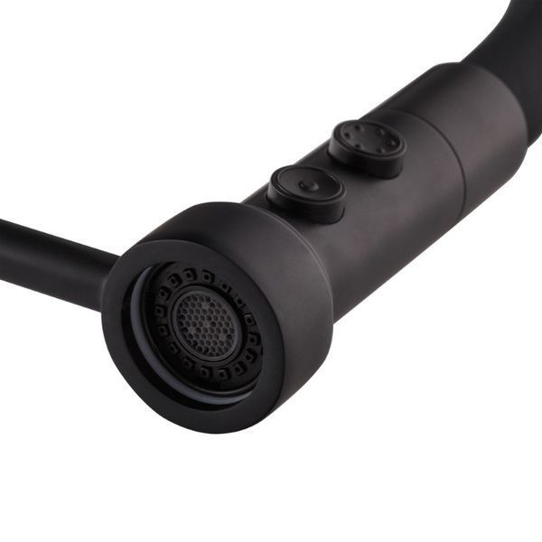 Змішувач для кухні Mixxus Premium Summer 017 BLACK REFL.BLACK (MI6961) MI6961 фото