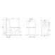 Унітаз-компакт Mixxus Premium Quadro-0401-R 610x365x825mm, система змиву RIMLESS (MP6457) MP6457 фото 5