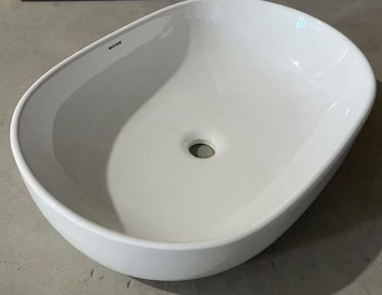 Раковина накладна MIXXUS PREMIUM ELLIPSE-0105 600х400х150mm (MP6563) MP6563 фото