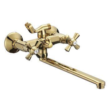 Змішувач для ванни Mixxus Premium Retro Gold-140 (MI5849) MI5849 фото