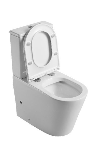 Унітаз-компакт Mixxus Premium Bevel-0402-R 670x390x880mm, система змиву RIMLESS (MP6474) MP6474 фото