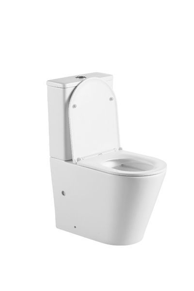 Унітаз-компакт Mixxus Premium Bevel-0402-R 670x390x880mm, система змиву RIMLESS (MP6474) MP6474 фото
