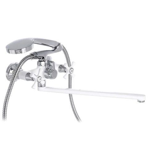 Змішувач для ванни Mixxus Omega 140 White (MI2768) MI2768 фото