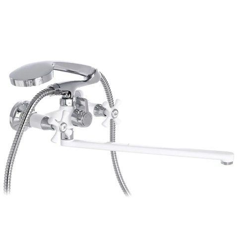 Змішувач для ванни Mixxus Omega 140 White (MI2768) MI2768 фото