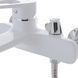 Змішувач для ванни з коротким виливом MIXXUS NEVADA 009 EURO Білий (MI5800) MI5800 фото 2