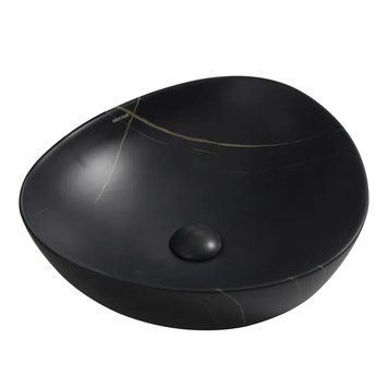 Раковина накладна Mixxus Premium WAVE-0104 MARBLE 460х420х130mm (MP6534) MP6534 фото