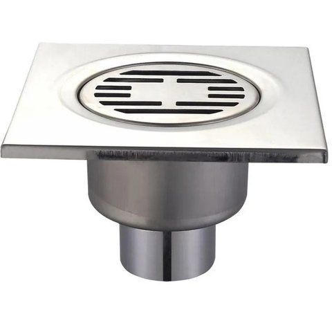Душовий трап із нержавіючої сталі SUS304 Mixxus Drain-03-15x15-180 (пряме відведення) (MI3422) MI3422 фото