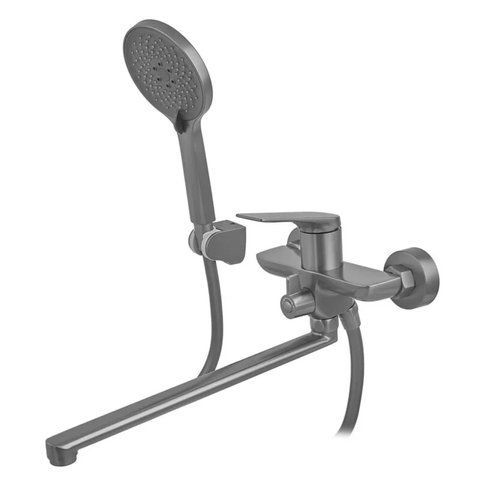 Змішувач для ванни Mixxus Premium DERBY 006 (EURO) GRAPHITE (MI6608) MI6608 фото