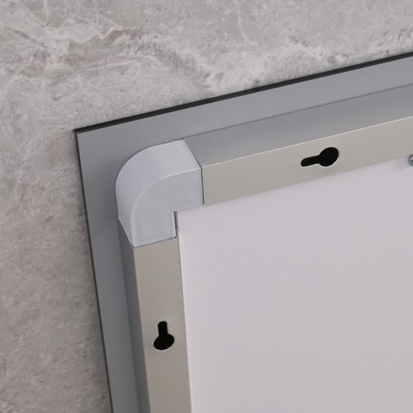 Дзеркало Mixxus STYLE MR03-80x60 з Led Touch, Anti-fog, димером, регулятором яскравості, годинником (MI6005) MI6005 фото