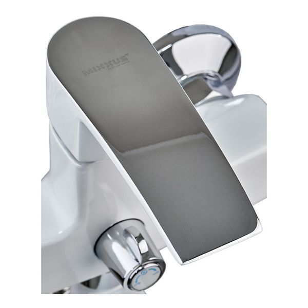 Змішувач для ванни Mixxus Magnum 006 (Euro) White-Chrome (MI6202) MI6202 фото