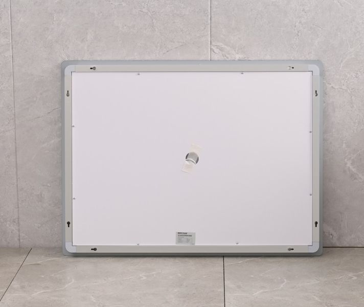 Дзеркало Mixxus STYLE MR03-80x60 з Led Touch, Anti-fog, димером, регулятором яскравості, годинником (MI6005) MI6005 фото