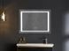 Дзеркало Mixxus STYLE MR03-80x60 з Led Touch, Anti-fog, димером, регулятором яскравості, годинником (MI6005) MI6005 фото 5