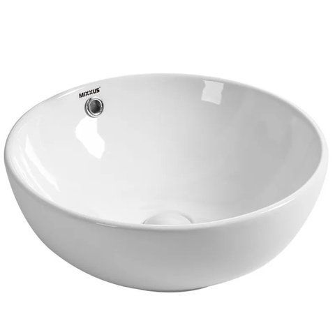 Раковина накладна Mixxus Premium ELLIPSE-0205 430х430х150mm з переливом (MP6530) MP6530 фото