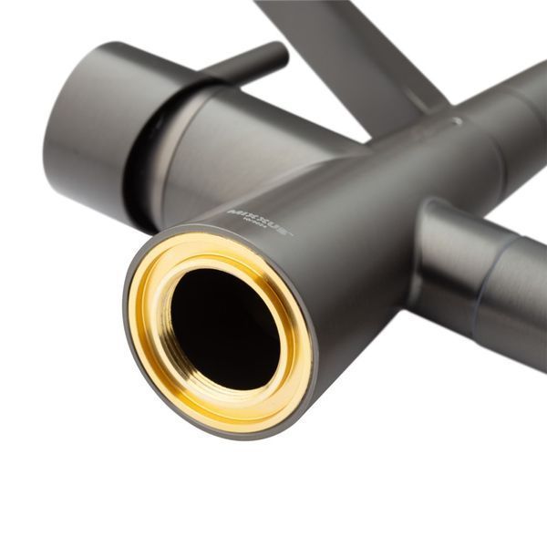 Змішувач для кухні Mixxus Premium Magnet 021 GRAPHITE REFL.BLACK (MI6975) MI6975 фото