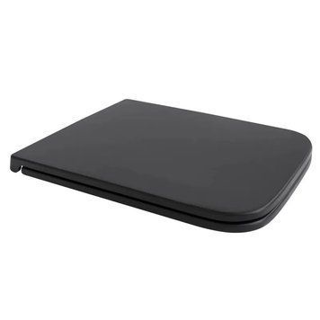 Сидіння-кришка для унітазу Mixxus Premium SEAT COVER QUADRO-DIVERSE-2001 BLACK з мікроліфтом 448х357х37mm (MP6614) MP6614 фото